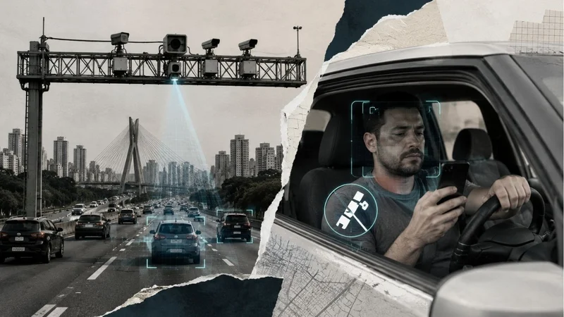 Radar com IA começa a multar em São Paulo